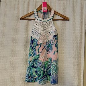 NWT Lilly Pulitzer Dawn Top in Party Thyme